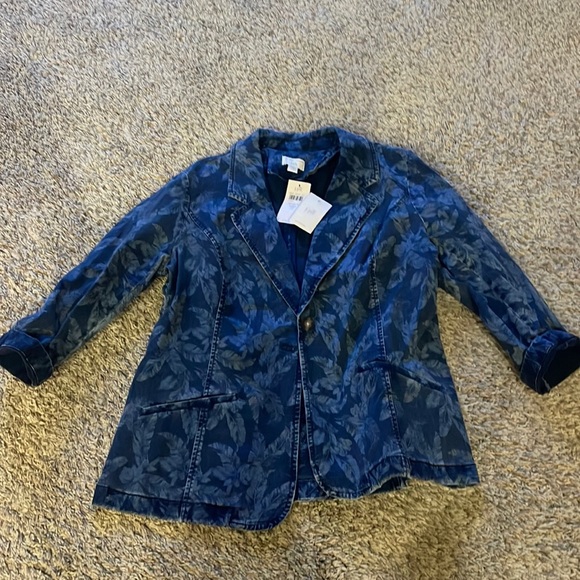 BRAND NEW J.Jill blazer 💙 - Picture 1 of 8